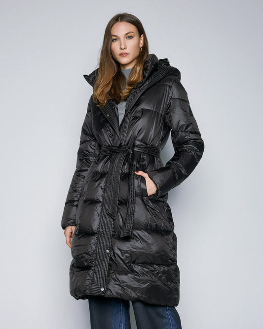 Piumino Lungo con Cappuccio