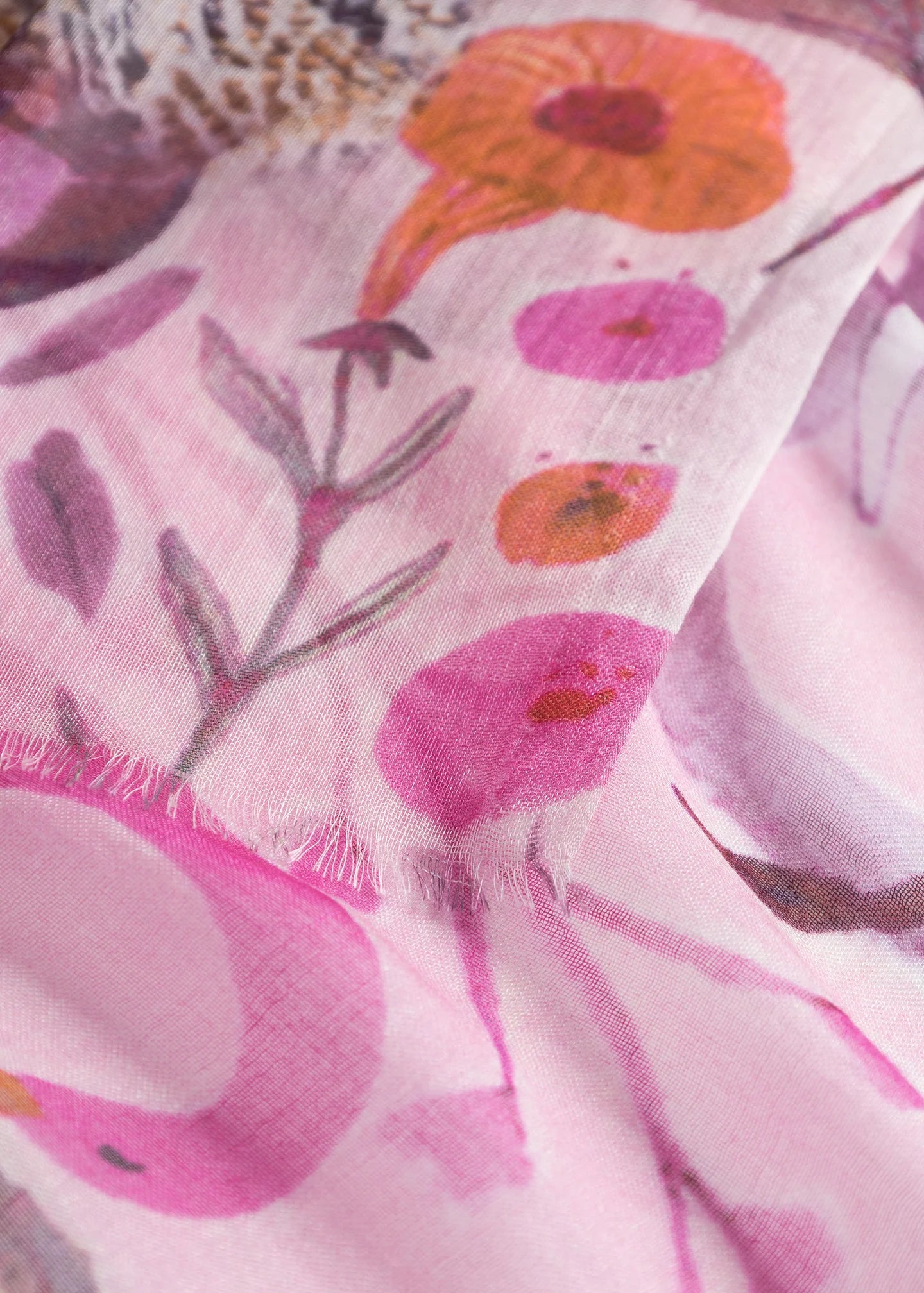 Sciarpa Pashmina con stampa Jungle