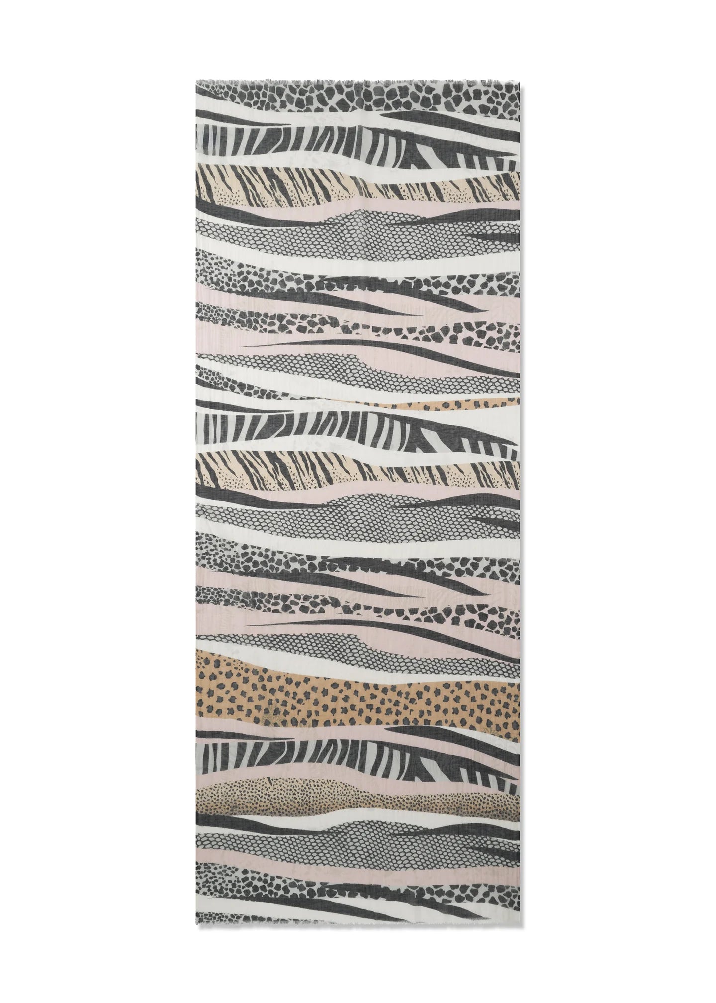 Sciarpa in stampa animalier