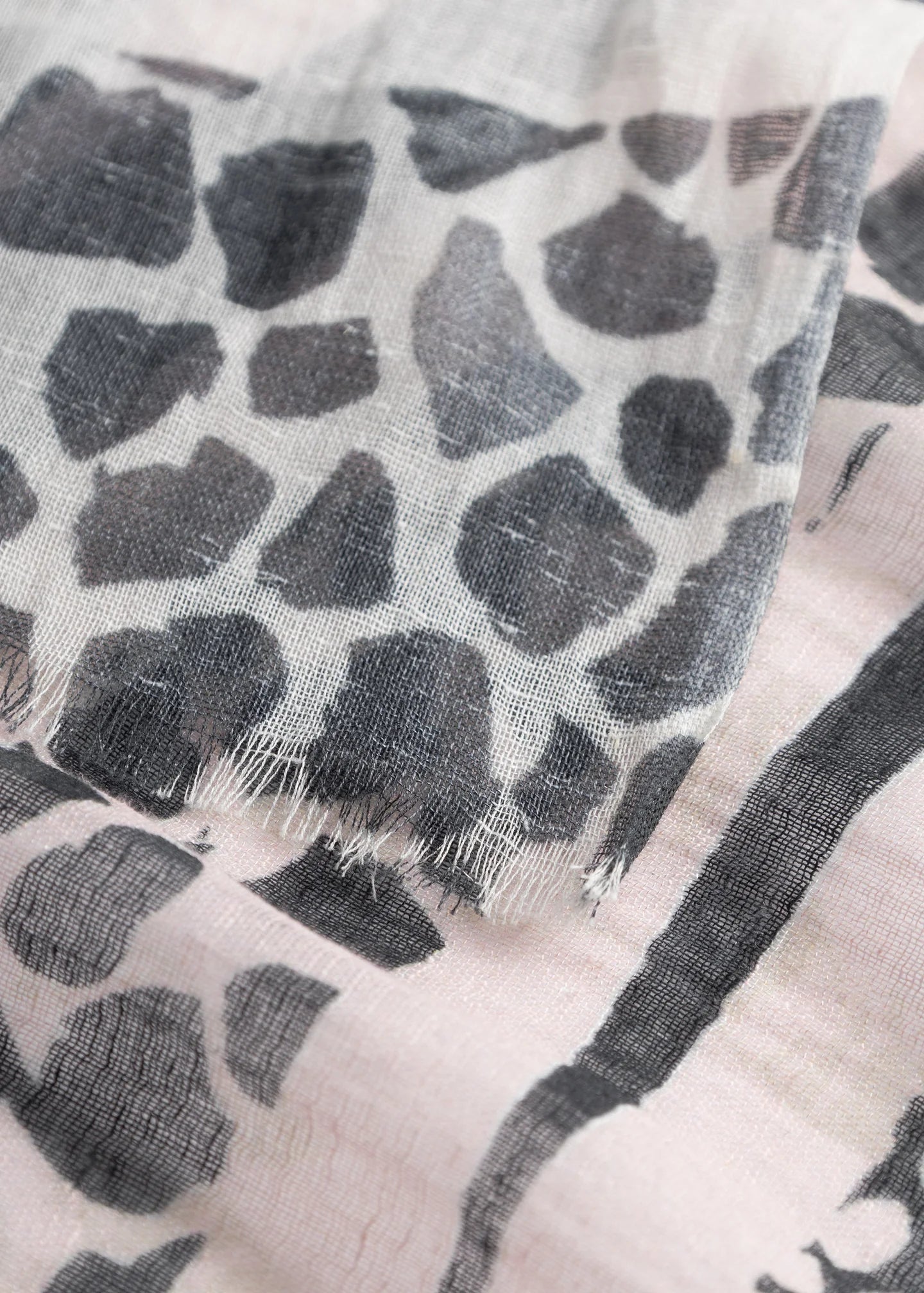 Sciarpa in stampa animalier