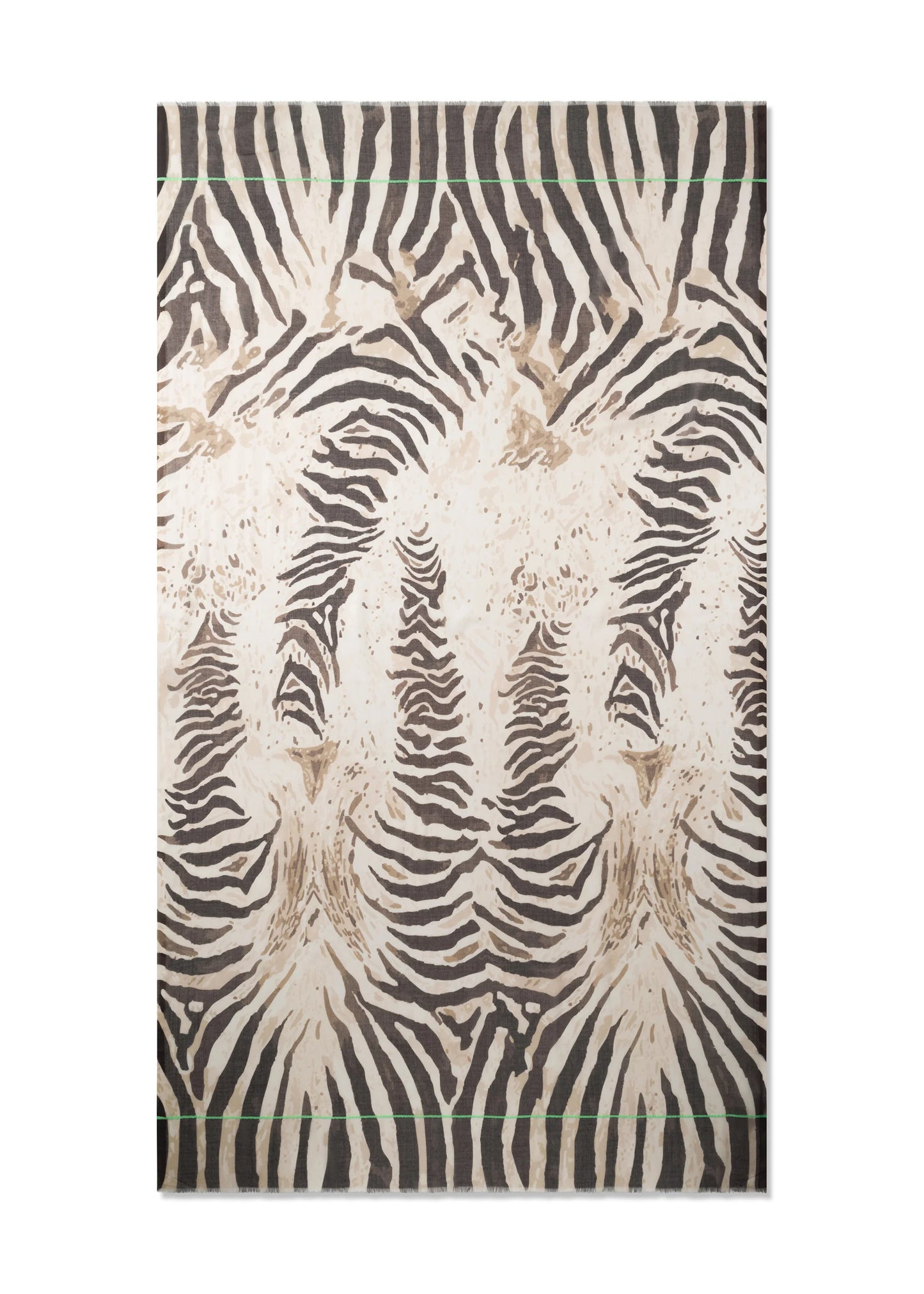 Sciarpa a Stola in Cotone e Modal "Wild Elegance" – Texture Setosa e Trasparenze