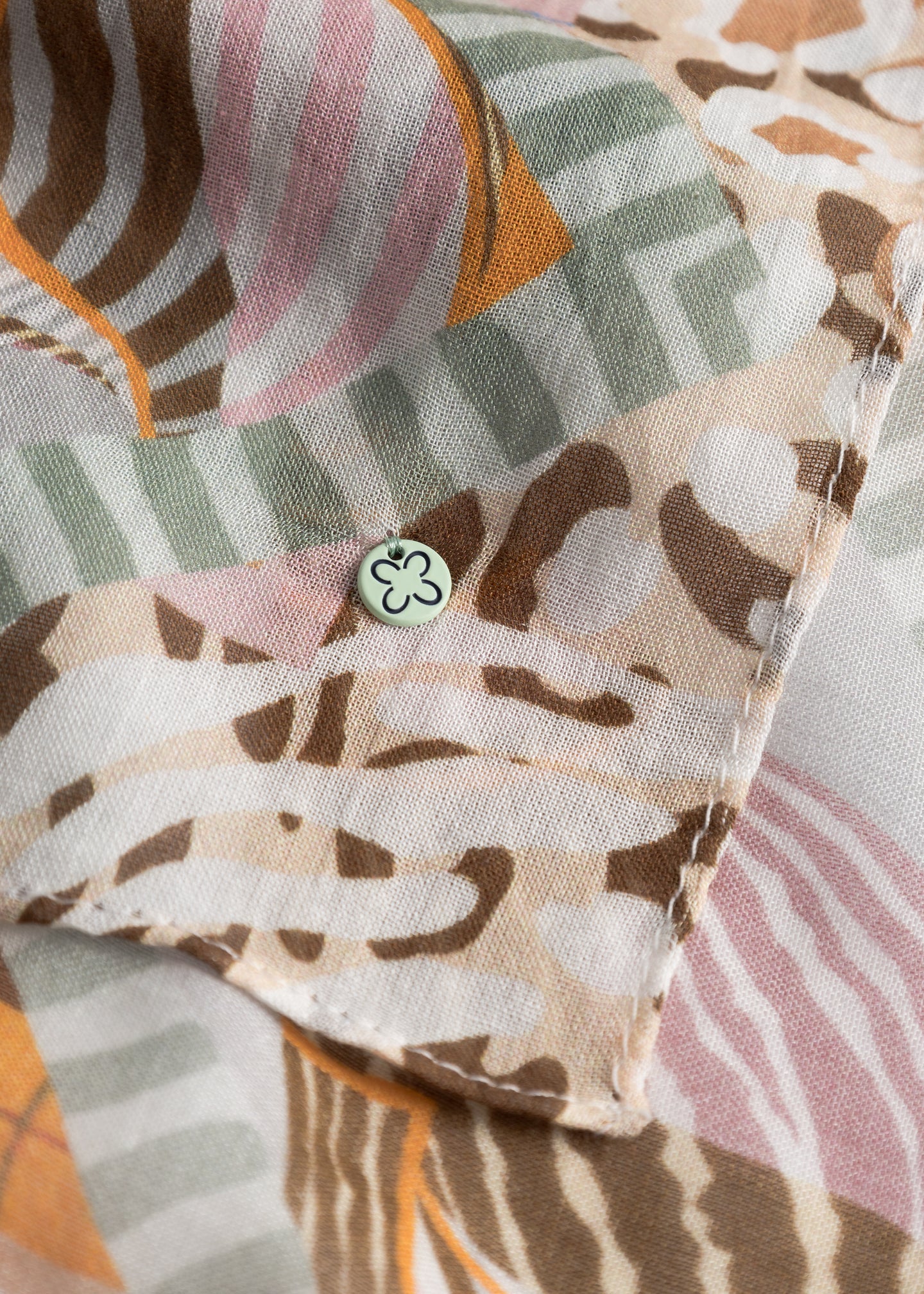 Modal and cotton neck scarf