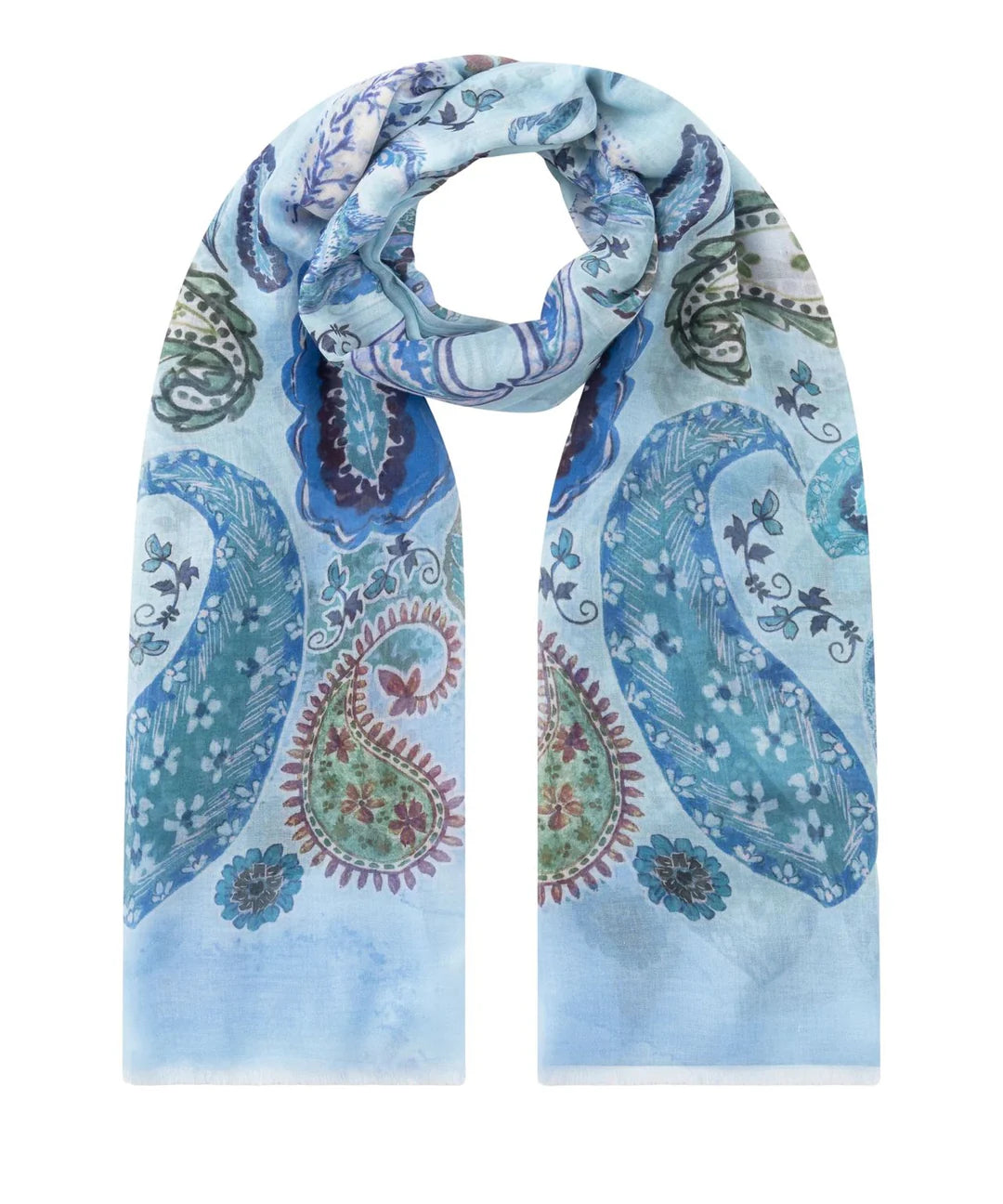 Sciarpa Pashmina in Stampa Paisley