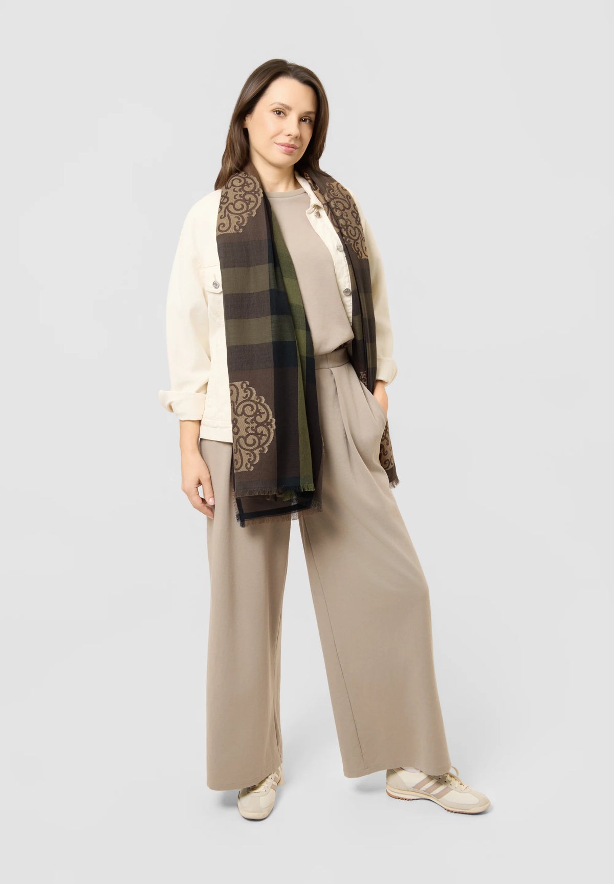 Sciarpa in Jacquard