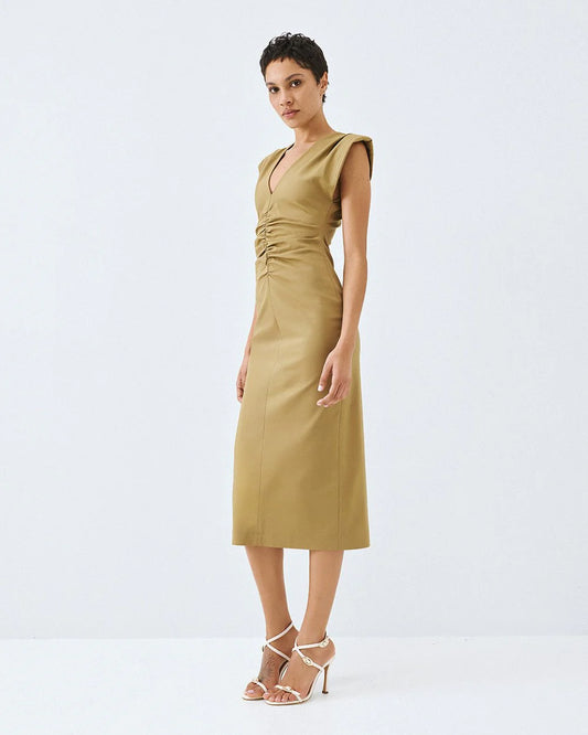 Abito Midi Aderente - Cammello o Nero