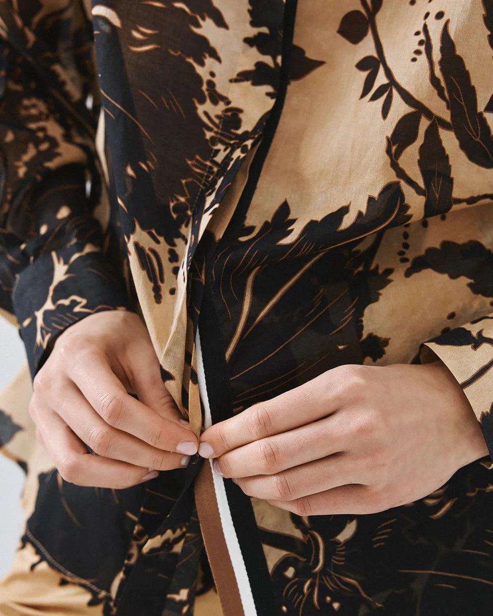 Camicia in Cotone Stampata