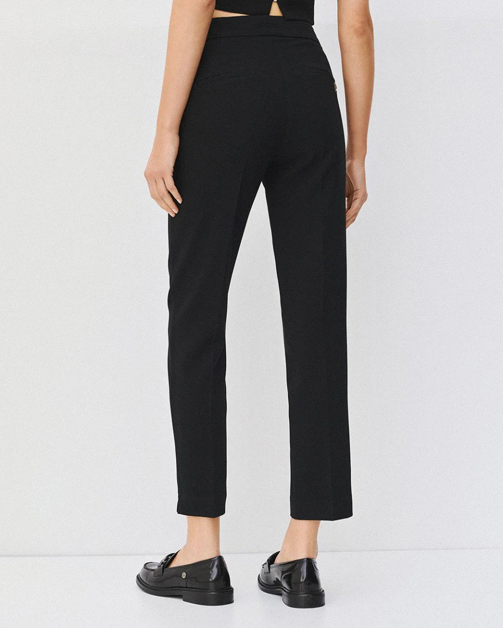Pantaloni a Sigaretta - Nero, Grigio, Marrone