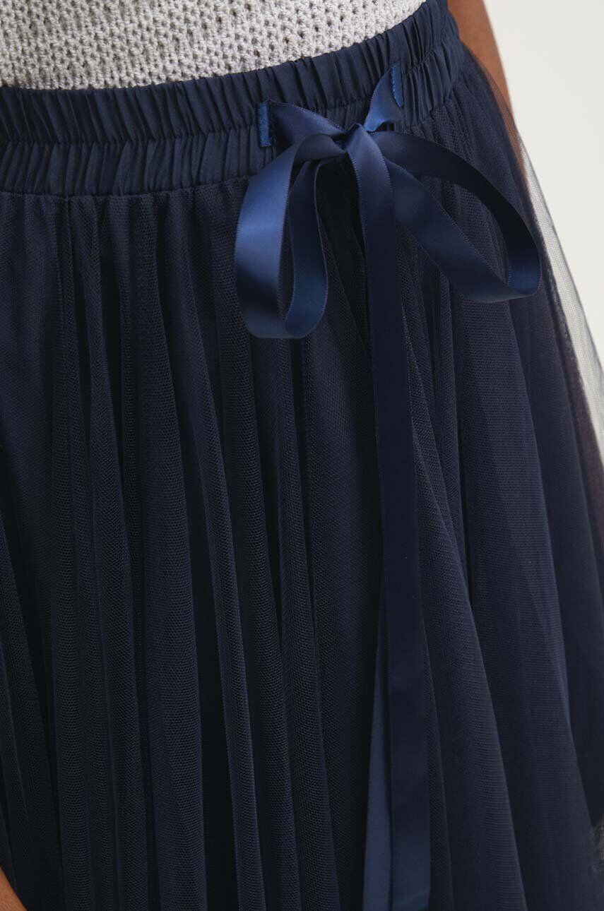 Wide Tulle Skirt - Light Blue or Blue