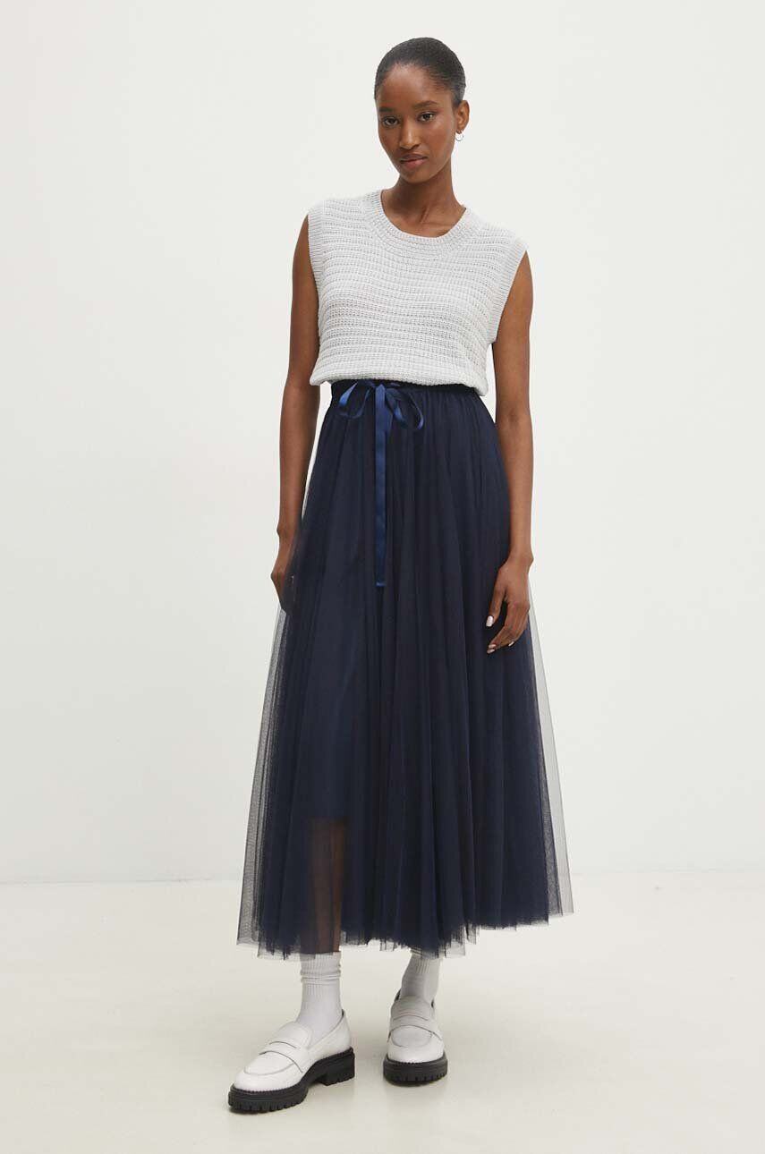 Wide Tulle Skirt - Light Blue or Blue