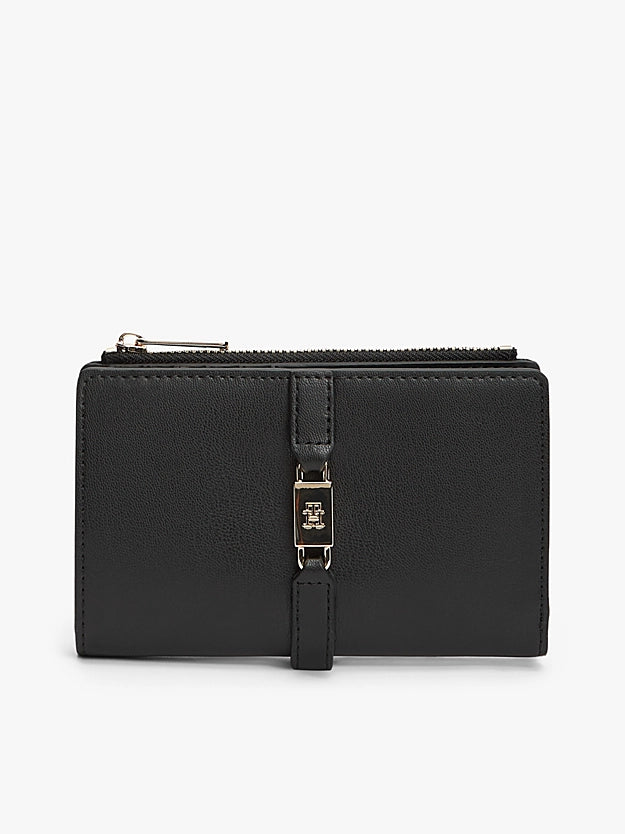 Portafogli Medio in Pelle Vegana. Nero