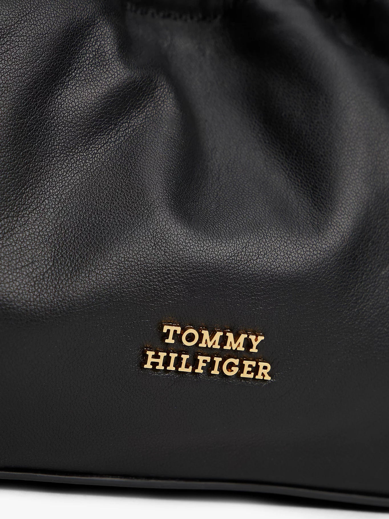 Borsa piccola in nappa con tracolla staccabile -  Marrone