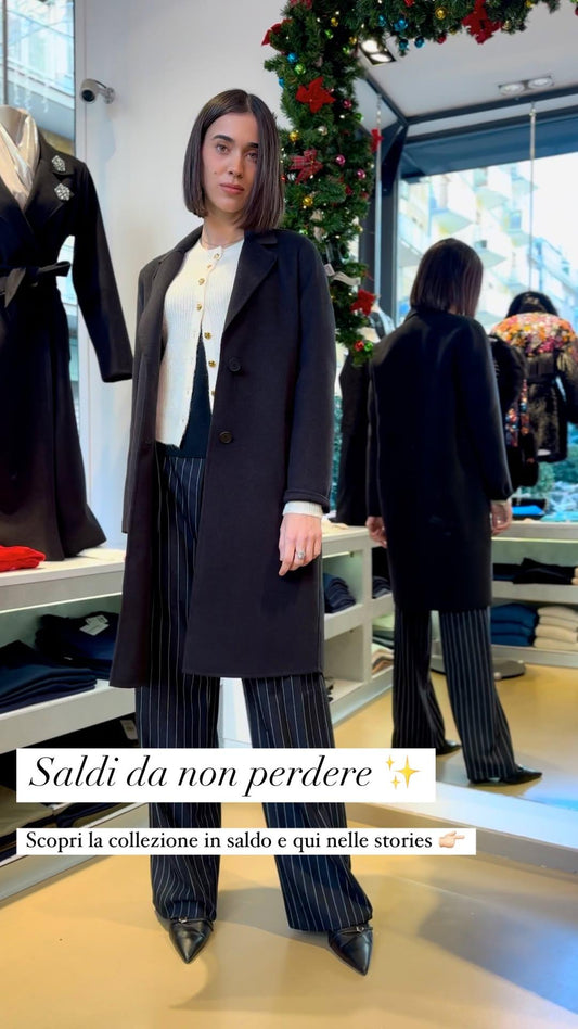Cappottino in tessuto double