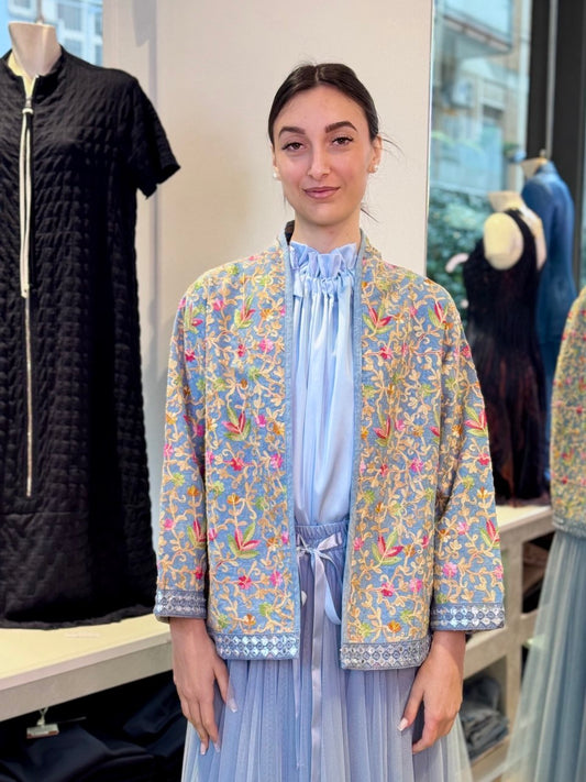 Embroidered Denim Jacket