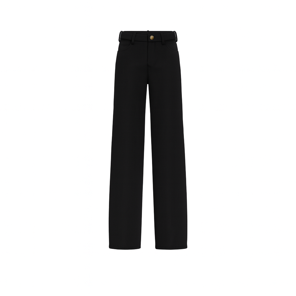 Pantaloni Jeans a Palazzo