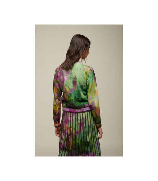 Gonna Lunga a Plissé a fantasia