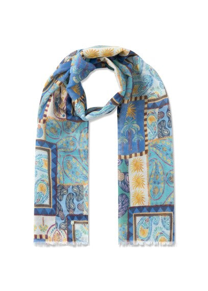 Sciarpina stampa paisley