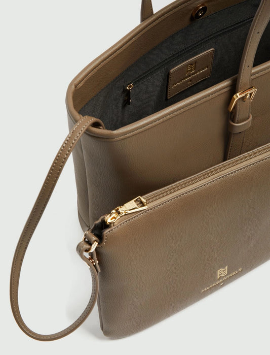 Borsa shopper grande grigia