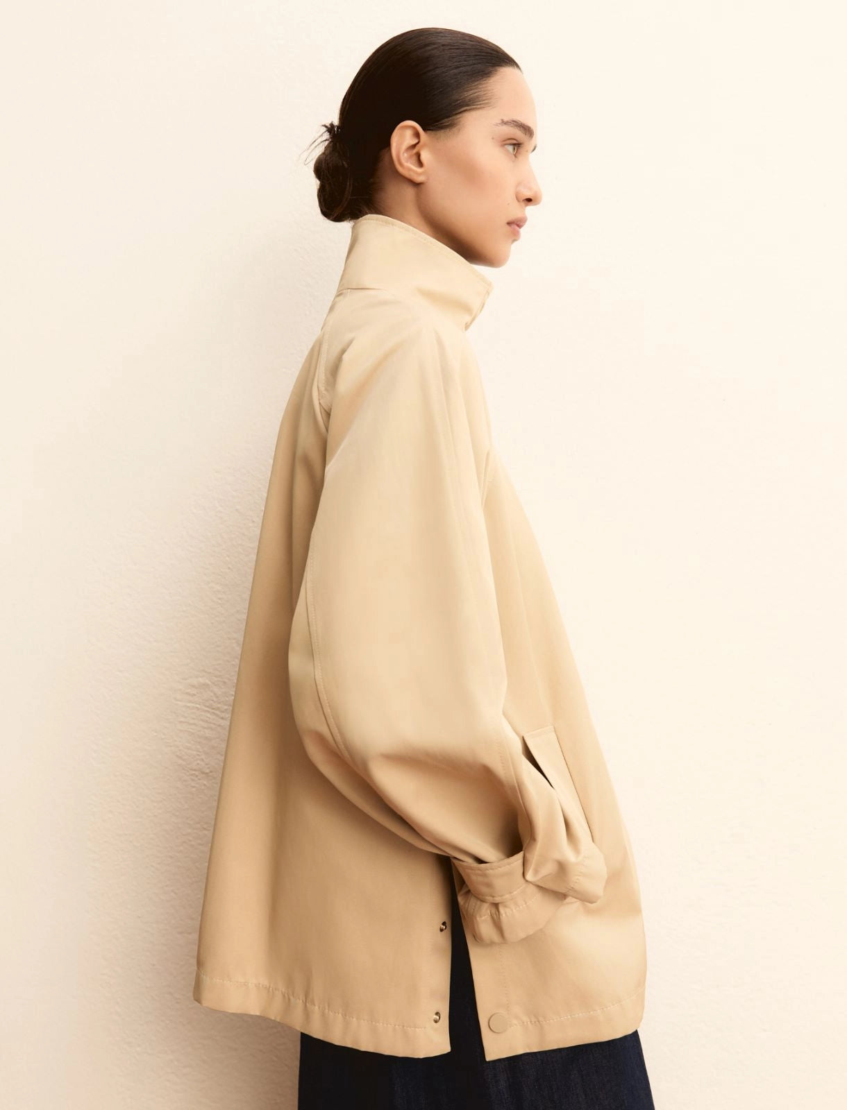 Trench corto - Cammello e Blu