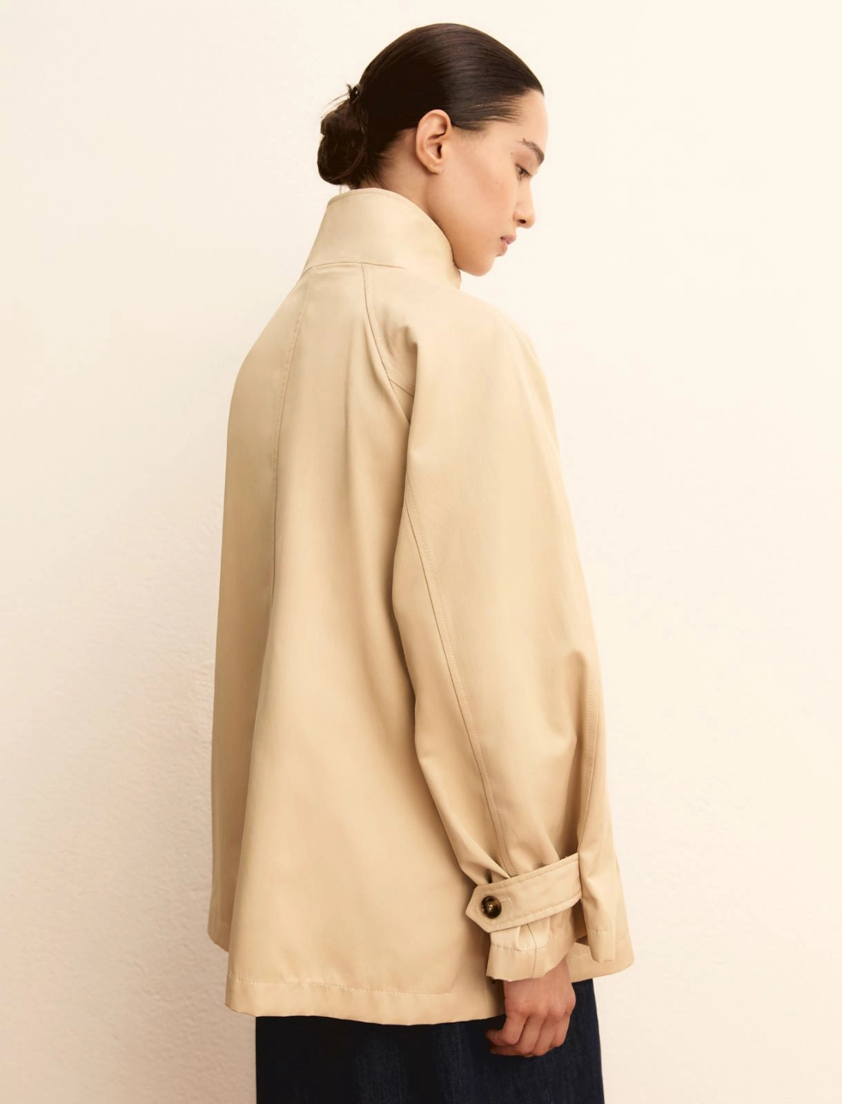 Trench corto - Cammello e Blu