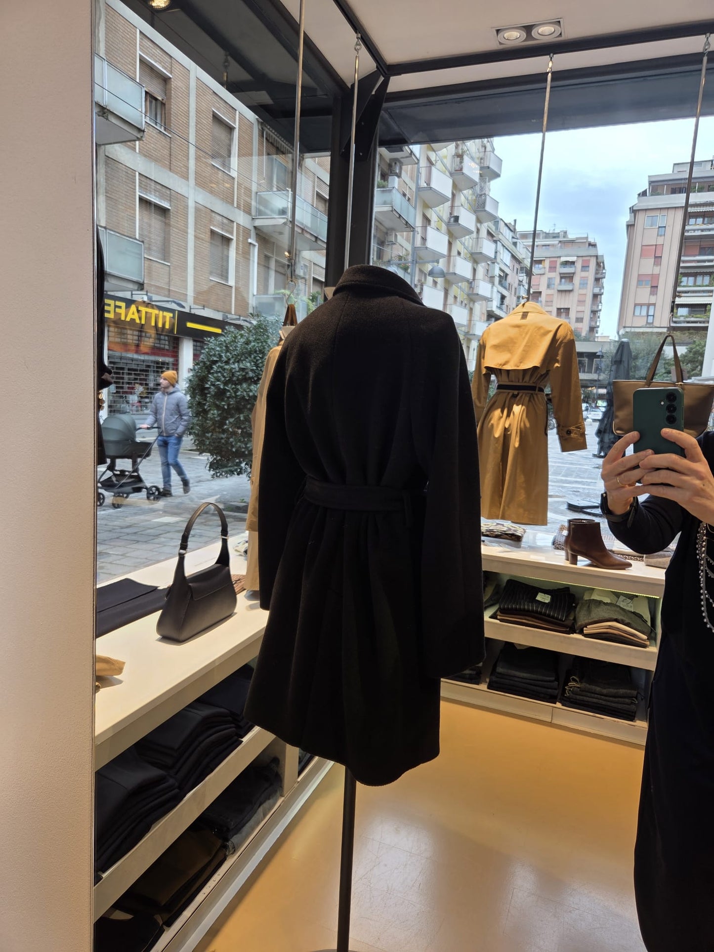 Black Jacket with Belt