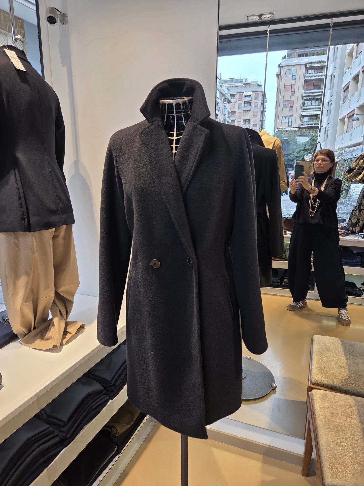 Black Jacket with Belt