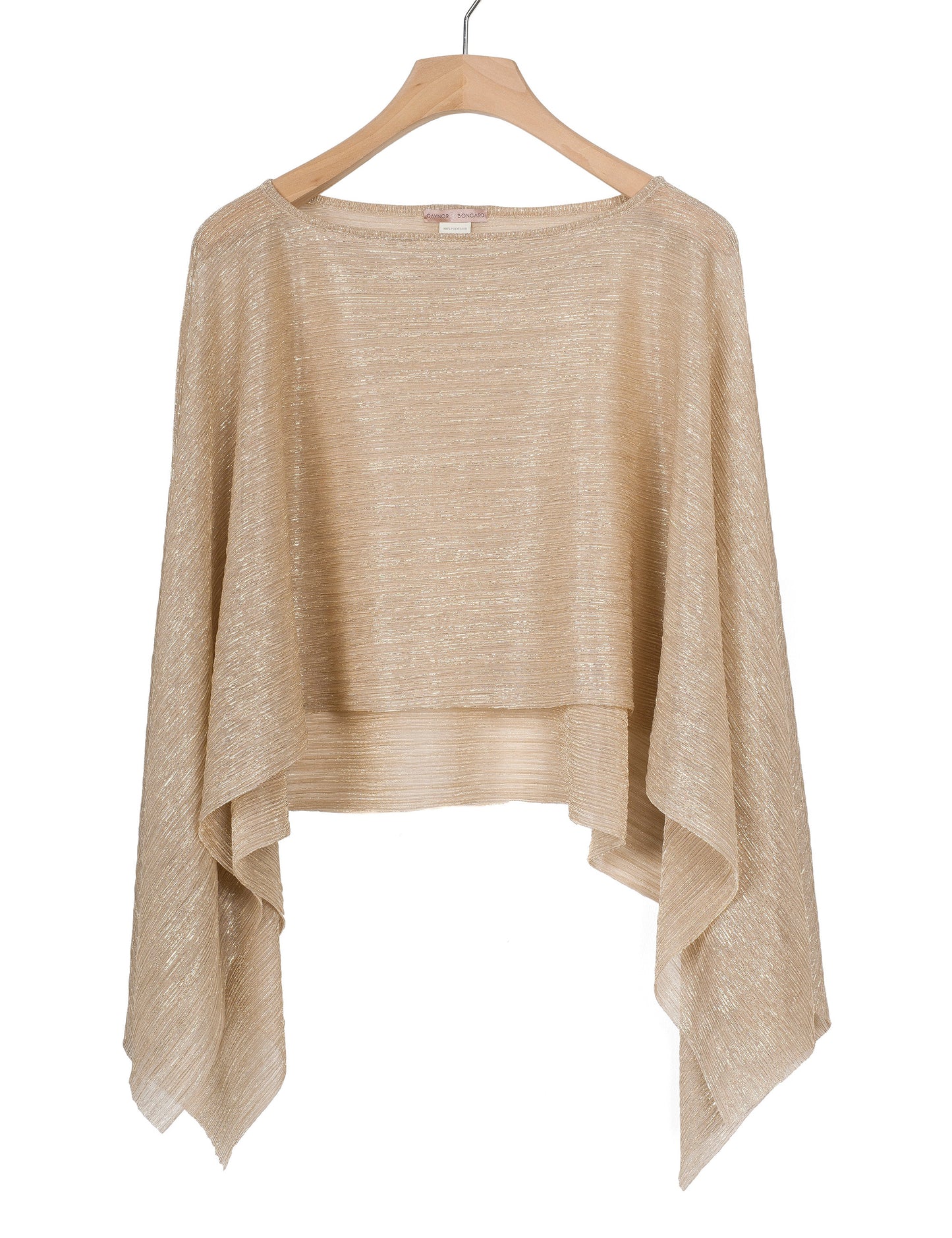Lightweight poncho - Silver or Gold