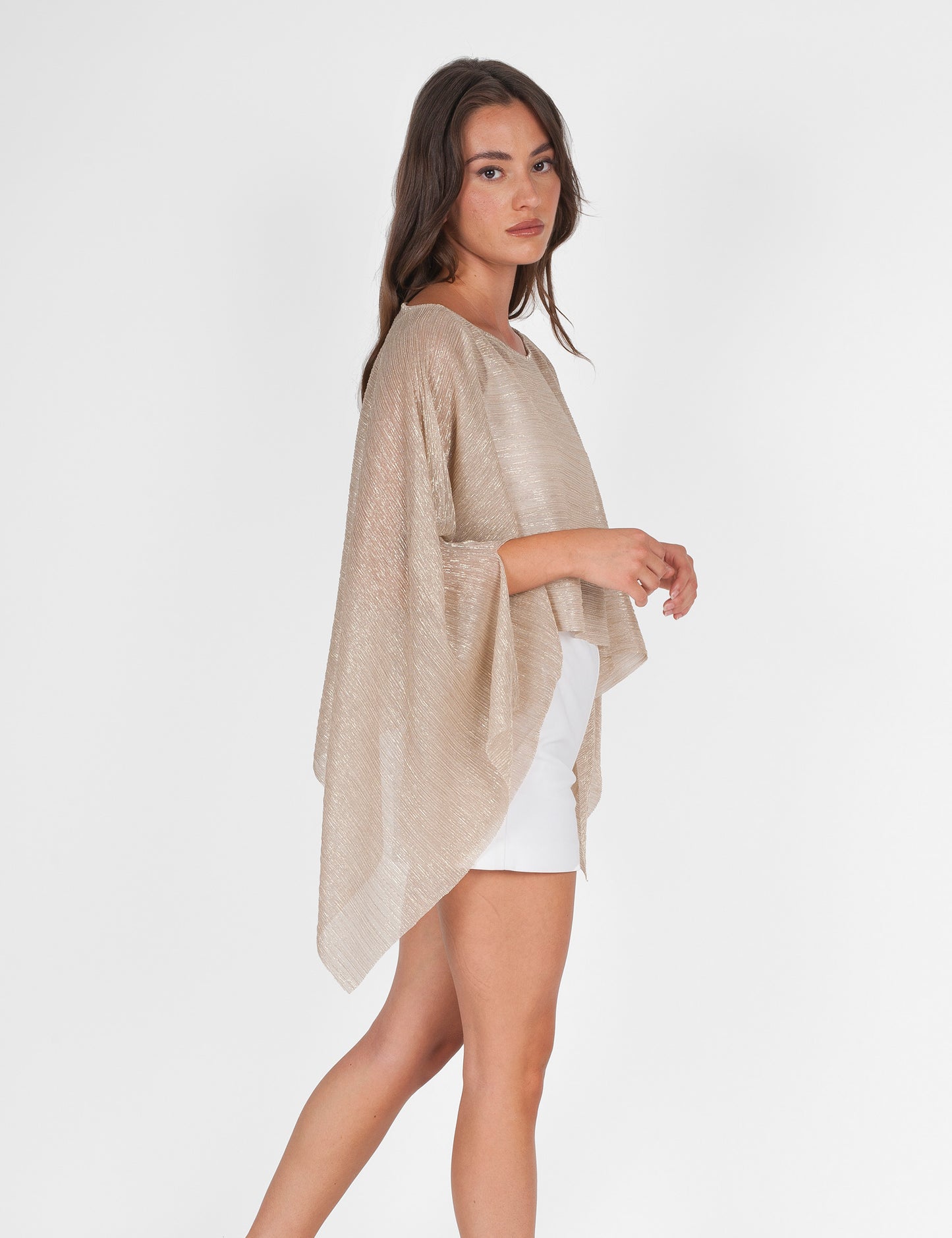Lightweight poncho - Silver or Gold