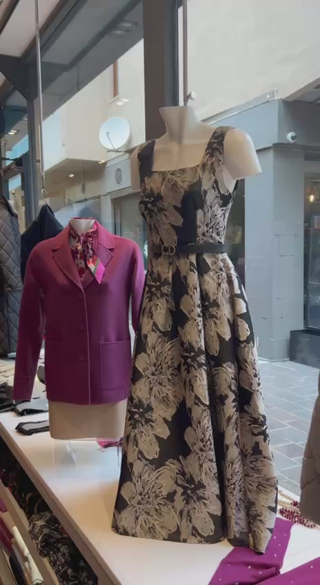 Abito in Broccato a Palloncino