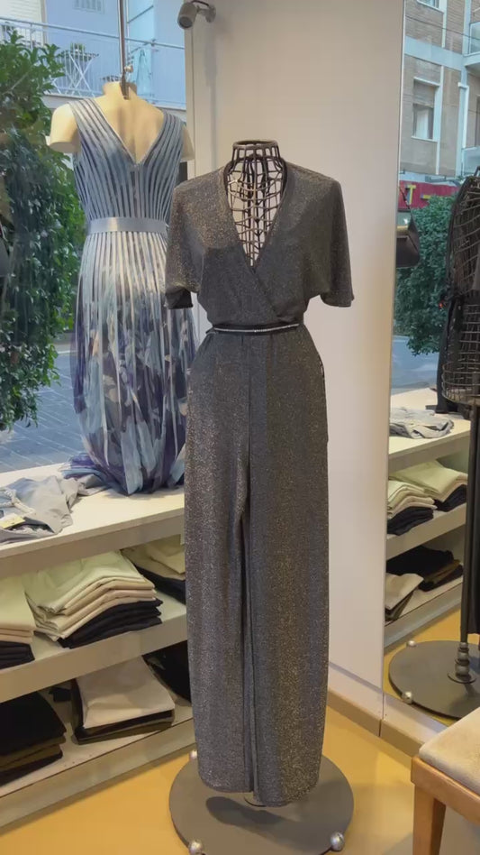 Tuta Jumpsuit in Maglina Glitterata
