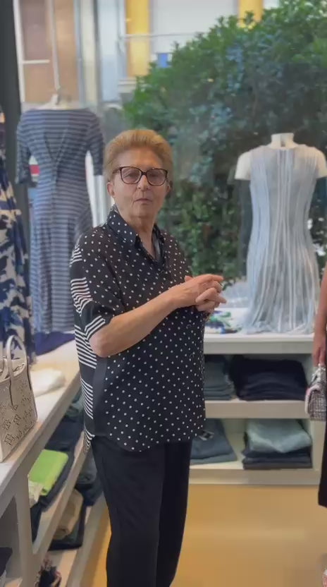 Abito in Raso con Gilet in Pizzo Macramè