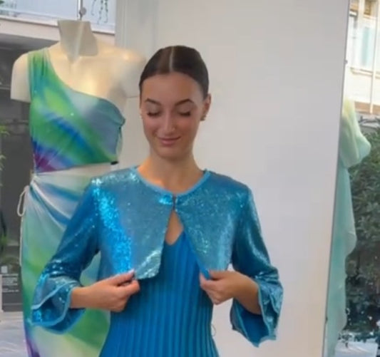 Giacchino a Bolero in Paillettes