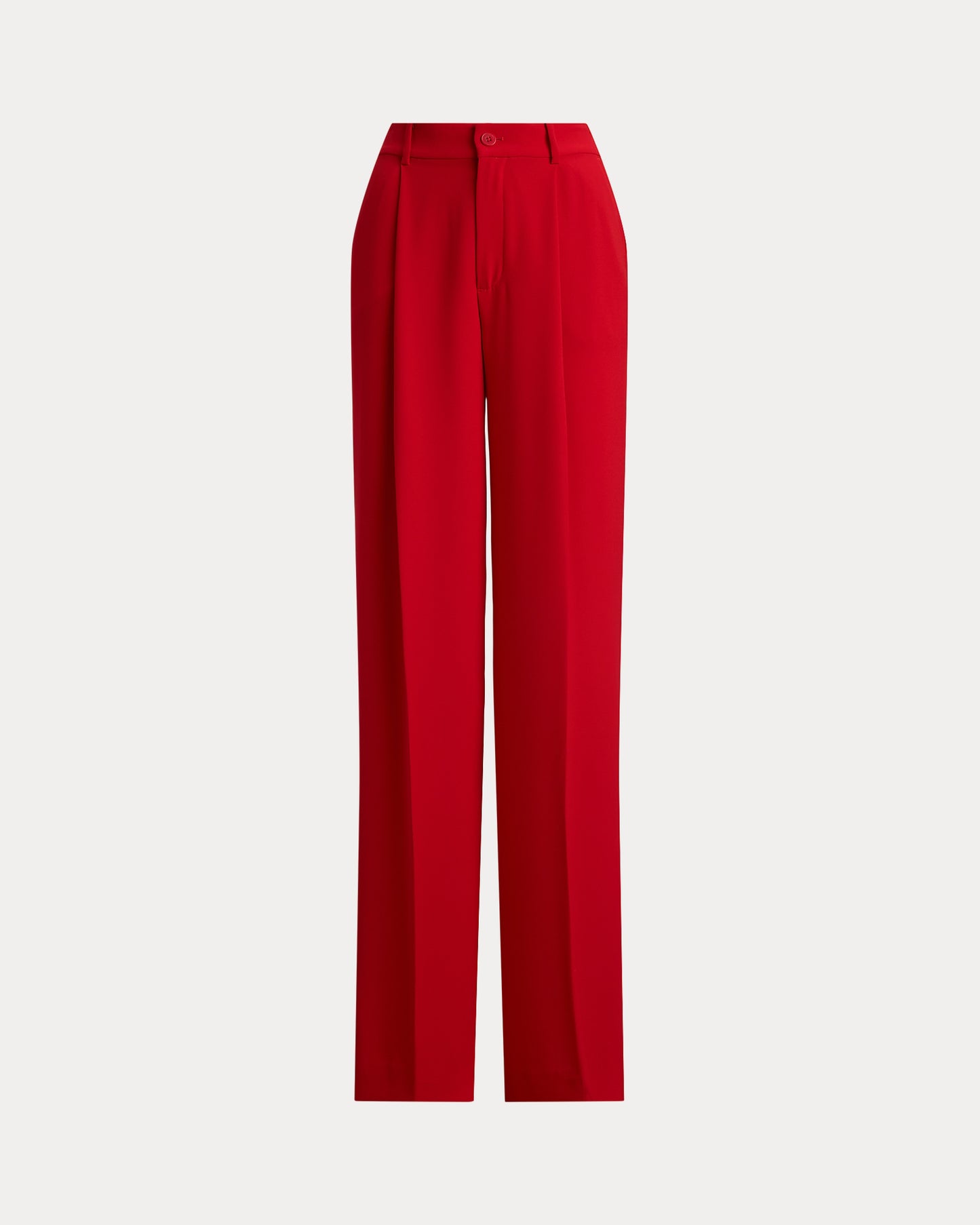 Pantalone a gamba larga in cady
