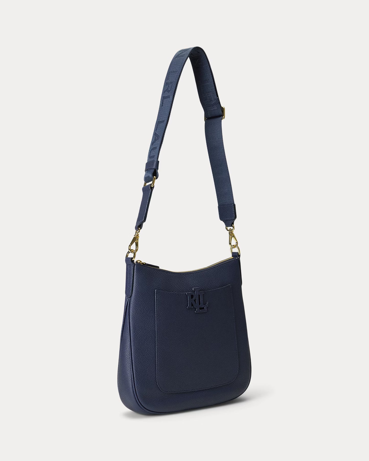 Borsa Cameryn grande in pelle martellata e Tracolla Regolabile