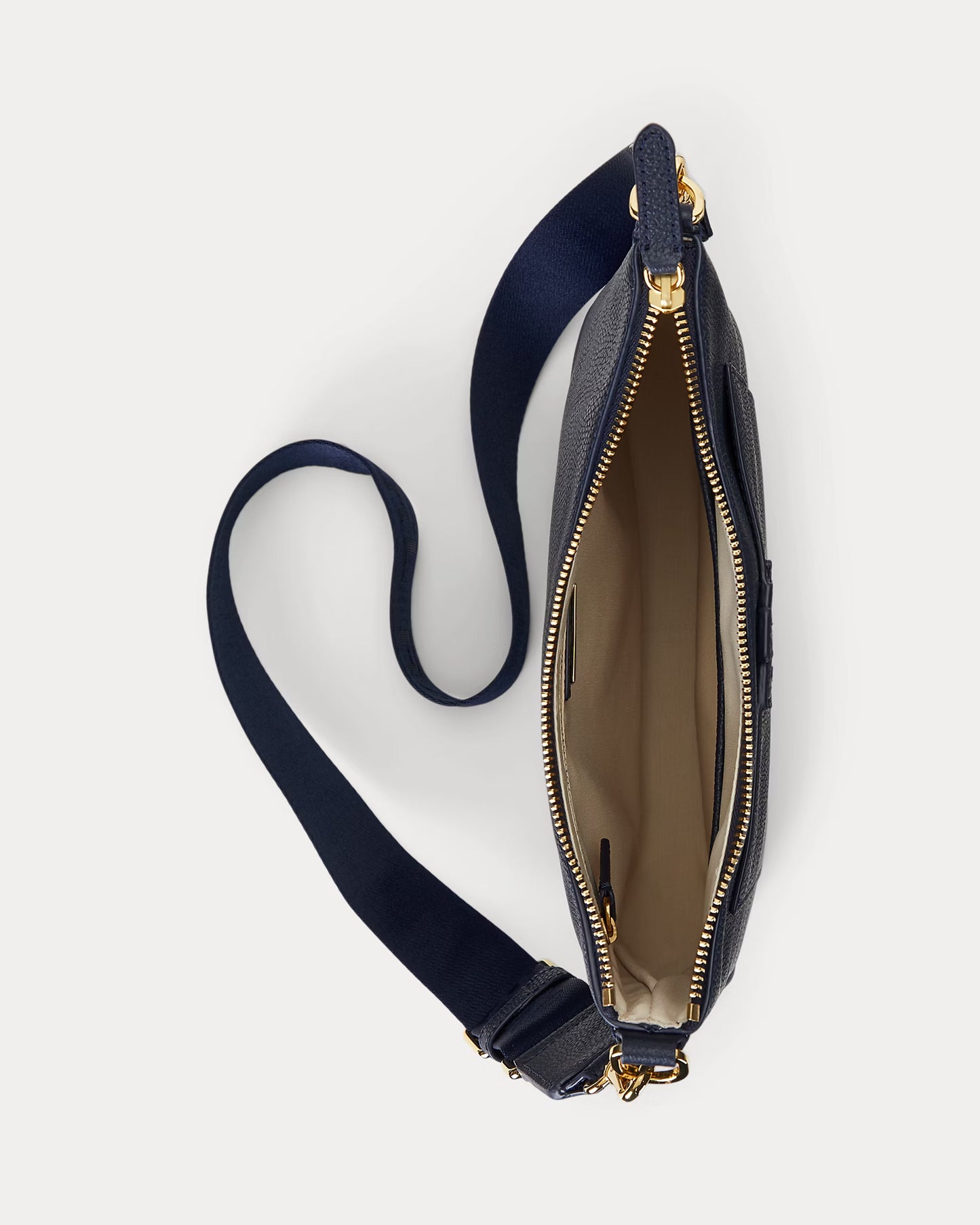 Borsa Cameryn grande in pelle martellata e Tracolla Regolabile