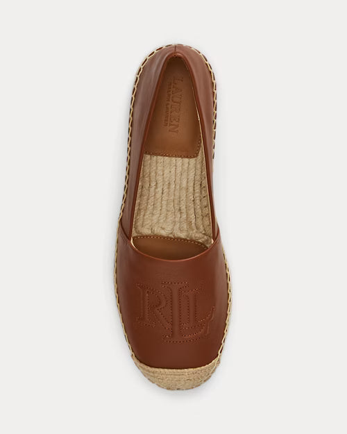 Nappa leather espadrilles