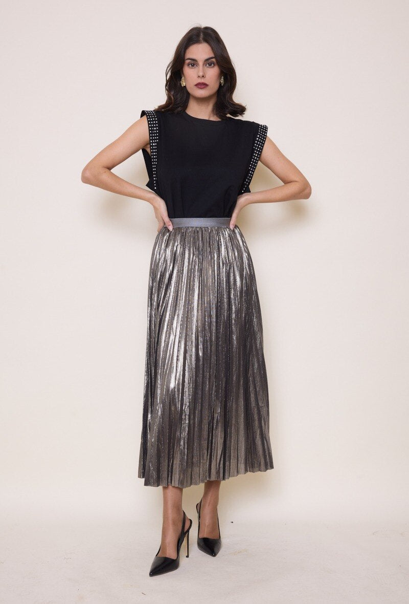 Pleated skirt