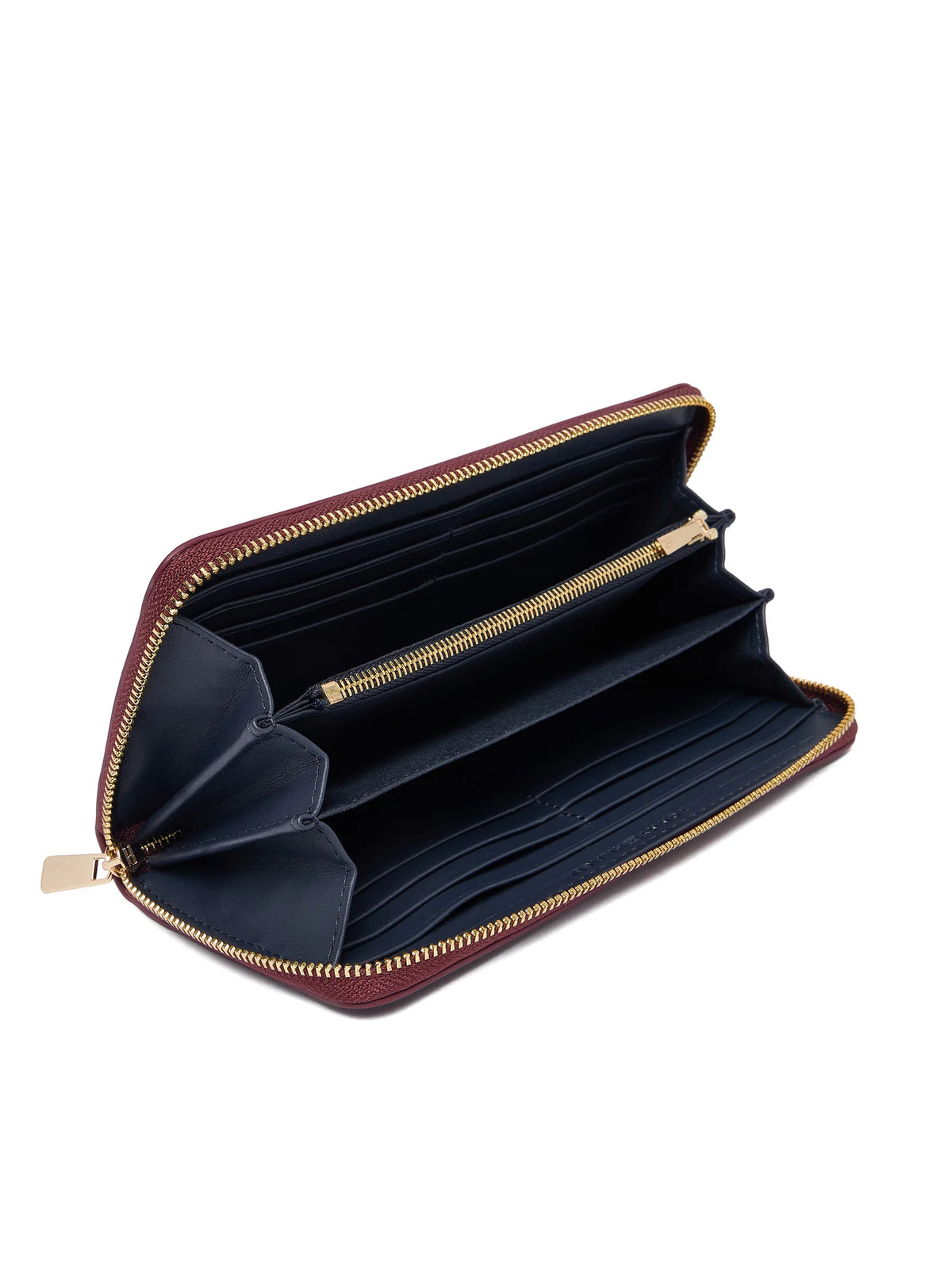 Portafogli Grande In Pelle Vegana - Nero, Beige, Bordeaux